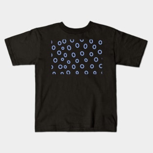 Minimalistic Blue Dots Kids T-Shirt